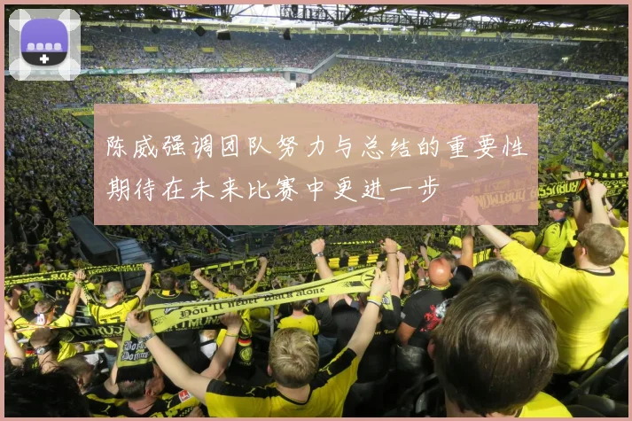 陈威强调团队努力与总结的重要性期待在未来比赛中更进一步